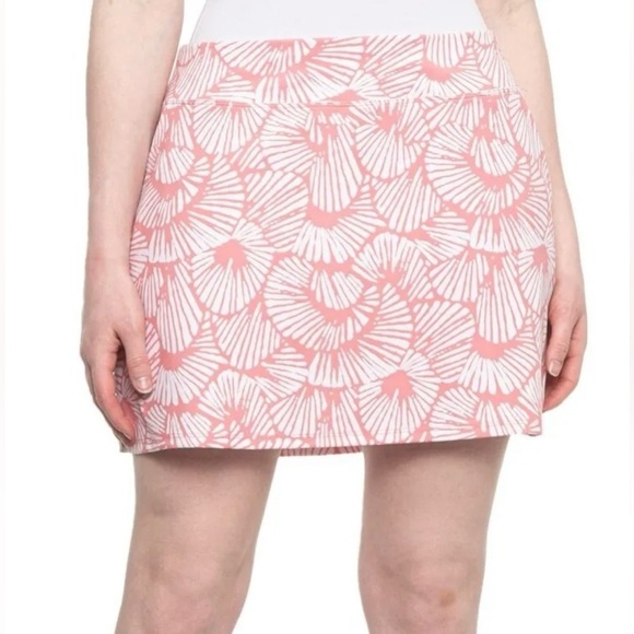 Tommy Bahama Dresses & Skirts - Tommy Bahama golf|Coral white shell skort•••Golf, tennis,pickleball—athletic
